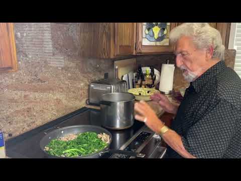 Cooking with Chet- Season 4 Episode 1- Broccoli Rabe with Sausage and Pasta