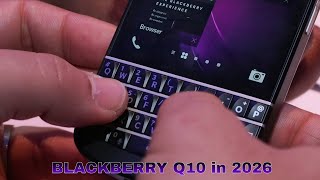 Using the Blackberry Q10 in 2026 / will the titan and clicks communicator replace blackberry 