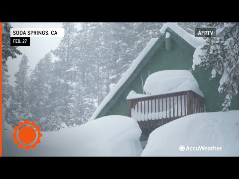 Sierra Nevada buried under record snow | AccuWeather