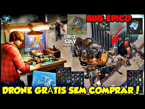 ●MONTEI O DRONE E JÁ APARECEU BUG NOVO! APROVEITE AO MÁXIMO 👁 ATUALIZAÇÃO Last Day On Earth