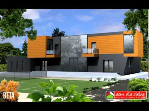 Dom Dla Ciebie - Projekt domu Beta (widok 360) - www.domdlaciebie.com.pl