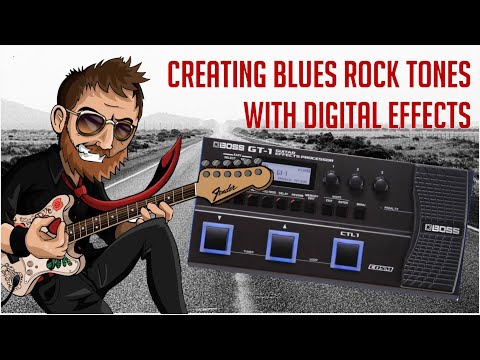 Boss GT1 Tutorial - Creating blues rock tones