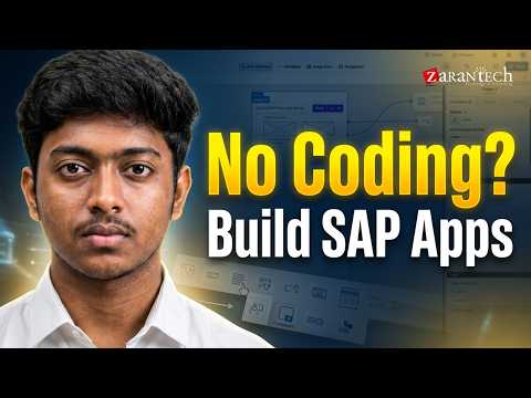 SAP Joule and Build Suite Full Course ZaranTech
