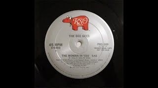 Bee Gees The Woman In You Extended Long Version, 12&quot; Vinyl Promotional Copy