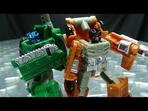 Earthrise Micromaster GROWL & BOMBSHOCK: EmGo's Transformers Reviews N' Stuff