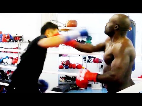 竹原が本気に？ボビーとガチスパーリング！