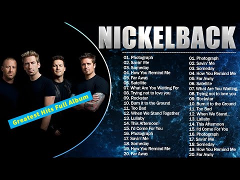 Nickelback 🎸 Greatest Hits Full Album 2023|| Nickelback Best Songs Playlist 2023