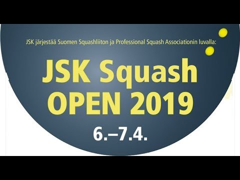 JSK Squash Open 2019 1. päivä
