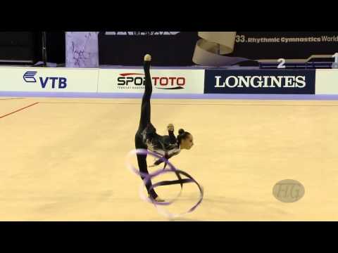 PAZHAVA Salome GEO   2014 Rhythmic Worlds, Izmir TUR   Qualifications Ribbon