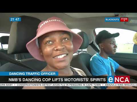 Dancing Traffic Officer NMB's dancing cop lifts motorists' spirits