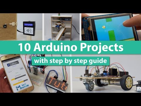 10 Arduino Projects with DIY Step by Step Tutorials