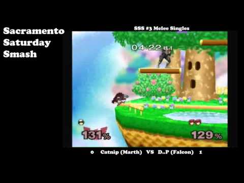 SSS 3 Melee Singles Grand Finals - Catnip (Marth/Falcon) vs D..P (Falcon)