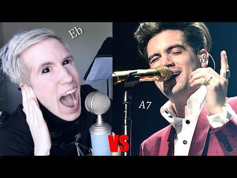 Comparing My Vocal Range to Brendon Urie (Panic! At The Disco)