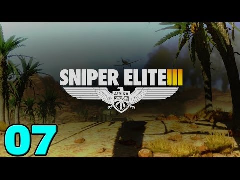 Sniper Elite 3 Walkthrough Part 7 - Destroying The Motorpool