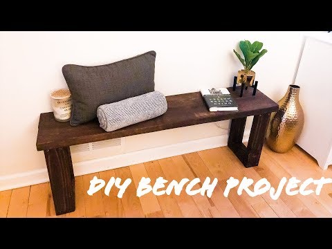 aibrownsmile | Home Improvement Movement: $15 DIY Indoor/Outdoor Bench