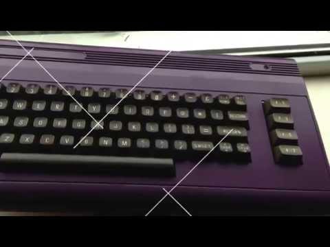 Custom Purple Commodore 64 Paint Job