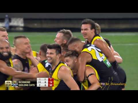 2020 AFL Grand Final: Richmond v Geelong (5 minutes to go)