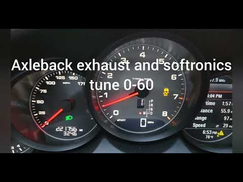 Thumbnail for 958 Porsche Cayenne S V8 stock 0-60 vs softronic tuned 0-60 by Porsche Cayenne