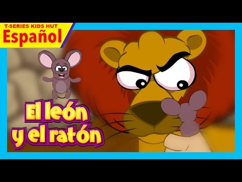 El león y el ratón - Fábulas de Esopo || cuento de hadas español - cuentos para dormir