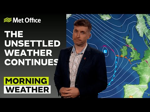 31/10/23 – Unsettled – Morning Weather Forecast UK – Met Office Weather