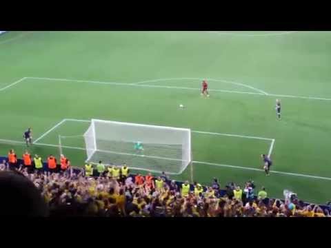 Sweden vs Portugal U21, Last penalty, Carlgren vs Carvalho.