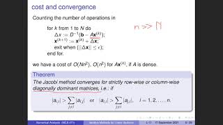 Iterative Methods to Solve Linear Systems