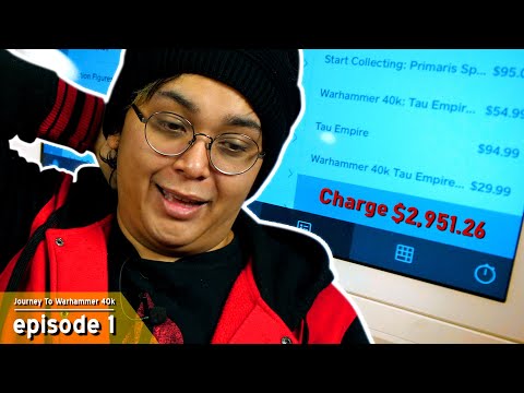 3 Grown Men Spend $3000 On Plastic Toys | Journey To Warhammer 40k - Episode 1