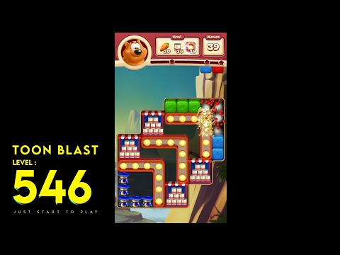 Toon Blast Level 546