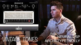 Video thumbnail for VINTAGE TONES with Neural DSP Archetype: Nolly Plugin by Aaron Wesley