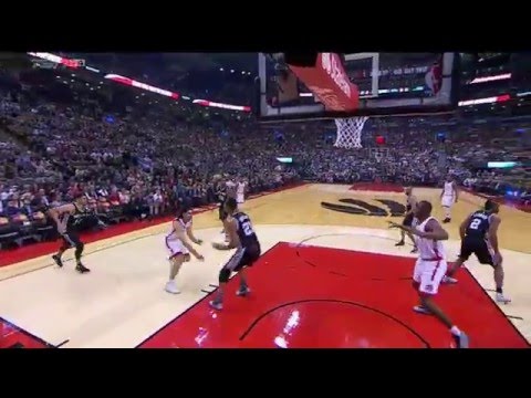 Raptors Highlights: Scola Drops A Dime - December 9, 2015