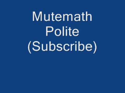 Video thumbnail for Polite