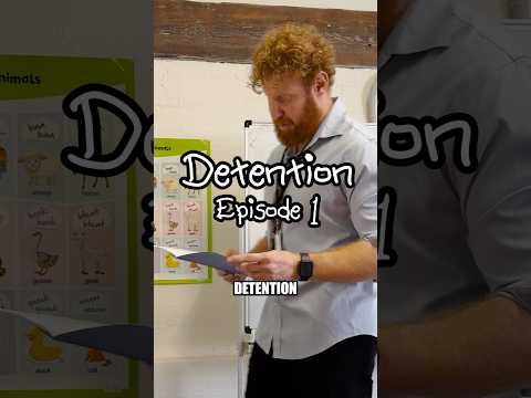 DETENTION - Episode 1 (Book Week)