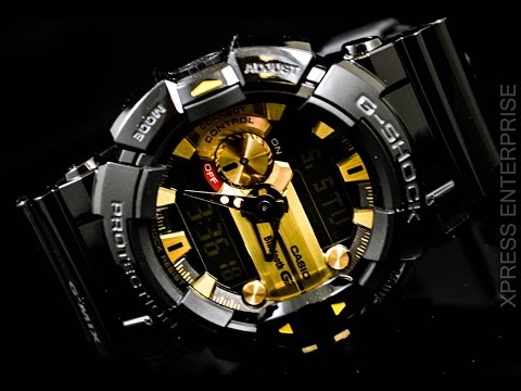 Casio GSHOCK G'MIX Bluetooth GBA400-1A9 REVIEW | How To Set Time | LIGHT DISPLAY