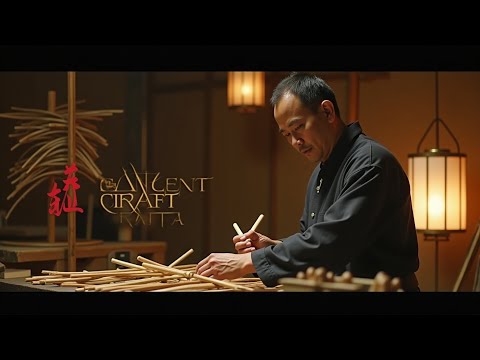 The Secret Behind Japan’s Beautiful Wagasa Umbrella | Handcrafted Bamboo Art