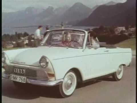 Historischer Werbefilm von DKW/ Auto-Union: F11 F12 12-Roadster
