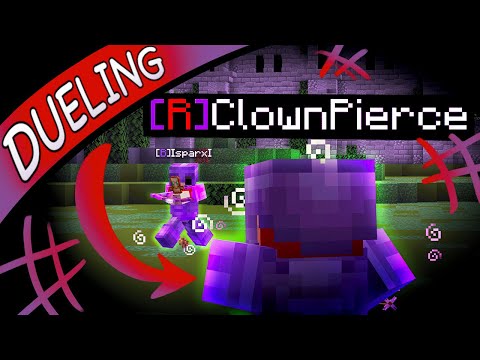 Minecraft PVP Legacy Challenge | ClownPierce ACCEPTED MY DUEL!