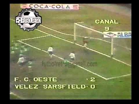 Ferro 2 vs Velez 0 Metro 1984 FUTBOL RETRO TV