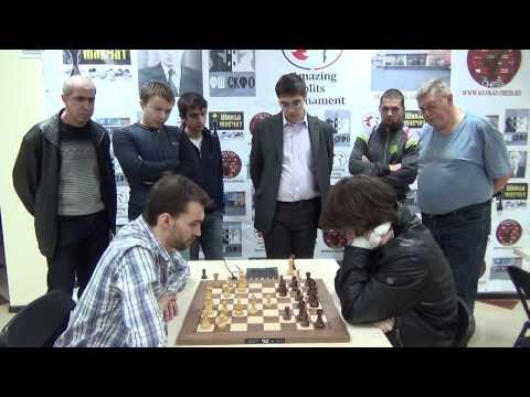 GM Maletin - GM Savchenko match for 1 st place game 2