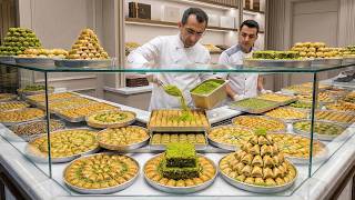 Tepsi Tepsi BAKLAVA! İstanbul'un Meşhur Baklavacısında Tüm Yapım Sürec