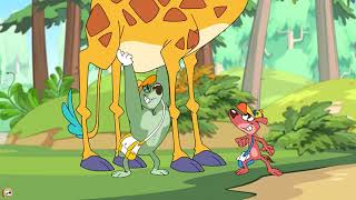 cartoon giraffe tickle