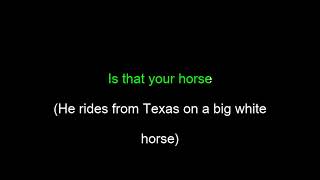 Lyle Lovett - Long Tall Texan Karaoke