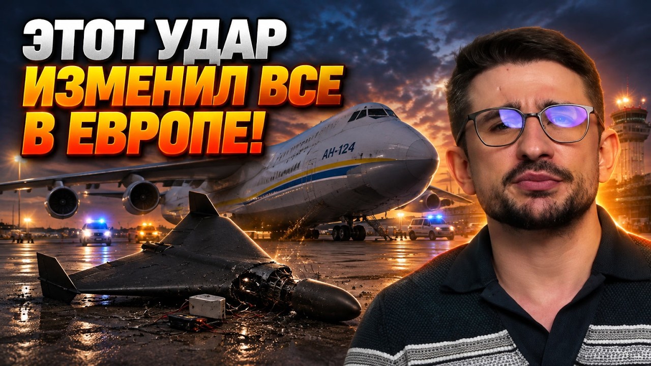 ⚡ Удар дрона по Ан-124 у Лейпцигу: Німеччина розкрила диверсію РФ, яка ледь не ?