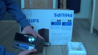 phillips micro music system unboxing