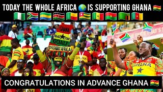 Today The Whole Africa 🌍 Is Supporting Ghana 🇬🇭 