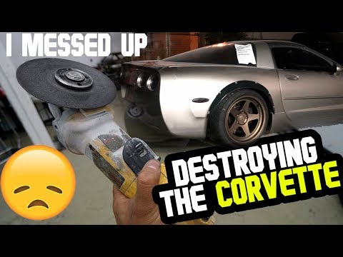eBay Flares on a C5 Corvette ?!? STANCE VETTE ?!