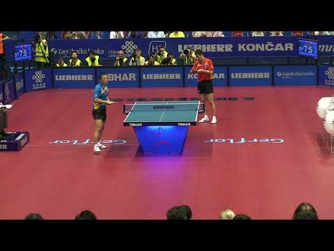 Ma Lin (CHN) - Wang Liqin (CHN):   Final at the 2007 World Championships in Zagreb