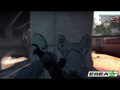 ESEA CS: GO Player Spotlight: BIGWILLY-f4m 1 vs 5 Ace Clutch on de_overpass