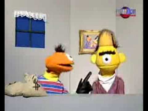 Berni und Ert Banküberfall