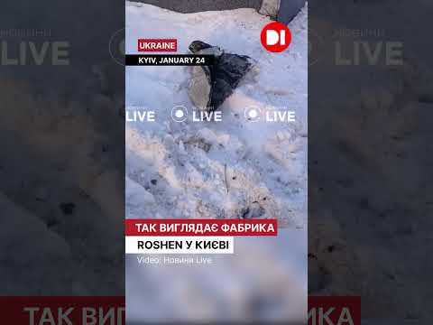 Так виглядає зараз фабрика Рошен у Києві.
