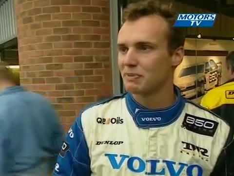 BTCC 1995: Rydell rolls his Volvo